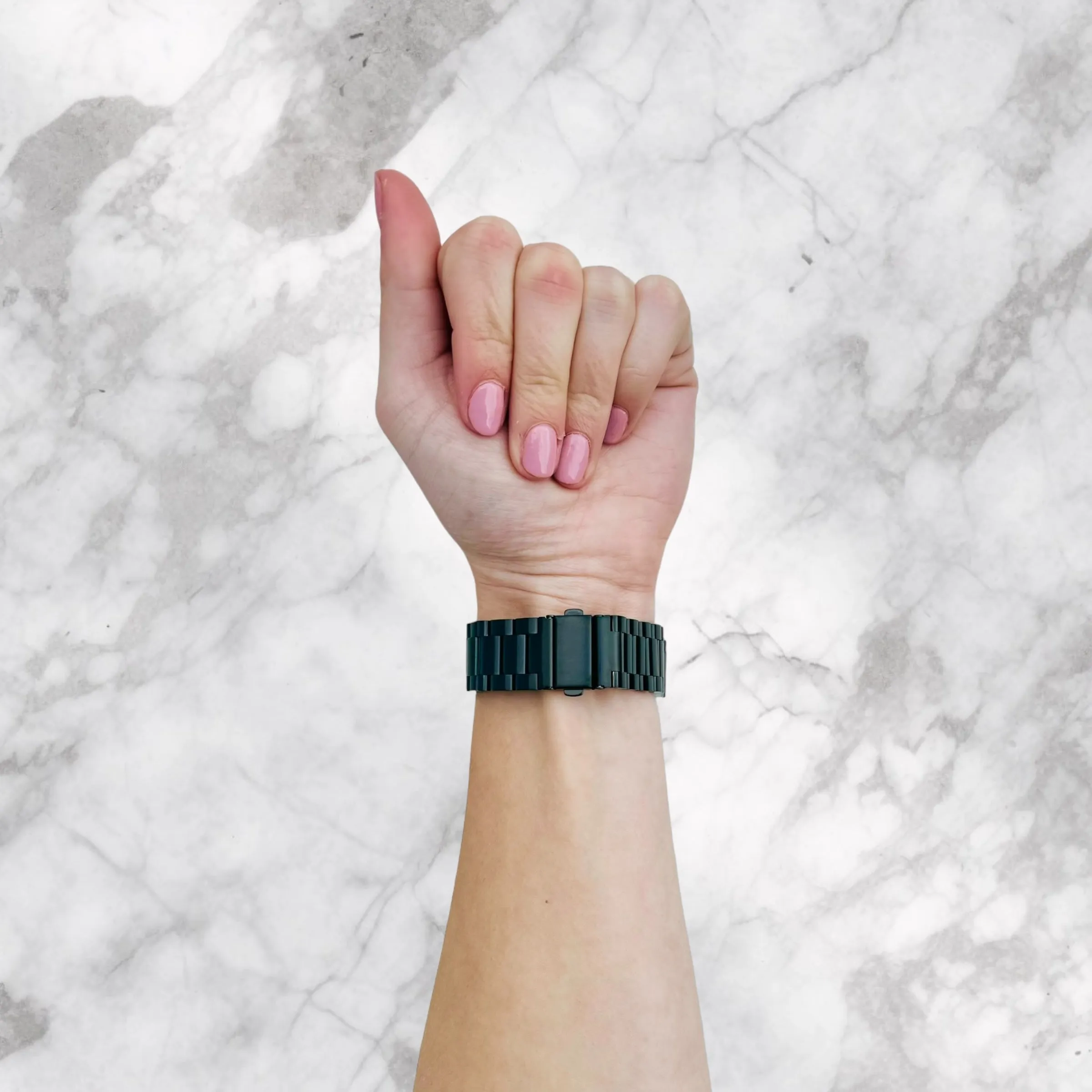 Xiaomi Mi Watch & Mi Watch S1 Active Stainless Steel Link Watch Strap