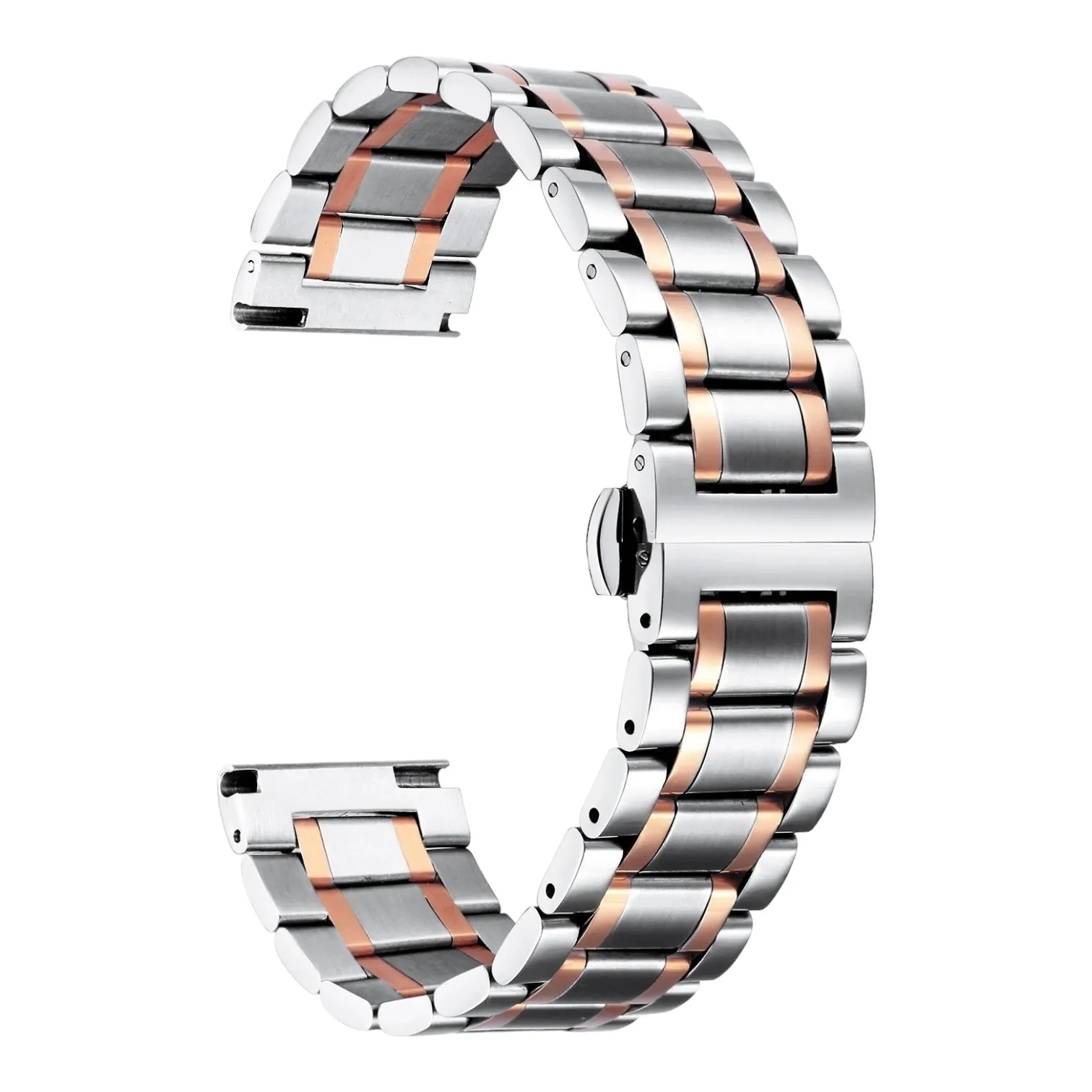 Xiaomi Mi Watch & Mi Watch S1 Active Stainless Steel Link Watch Strap