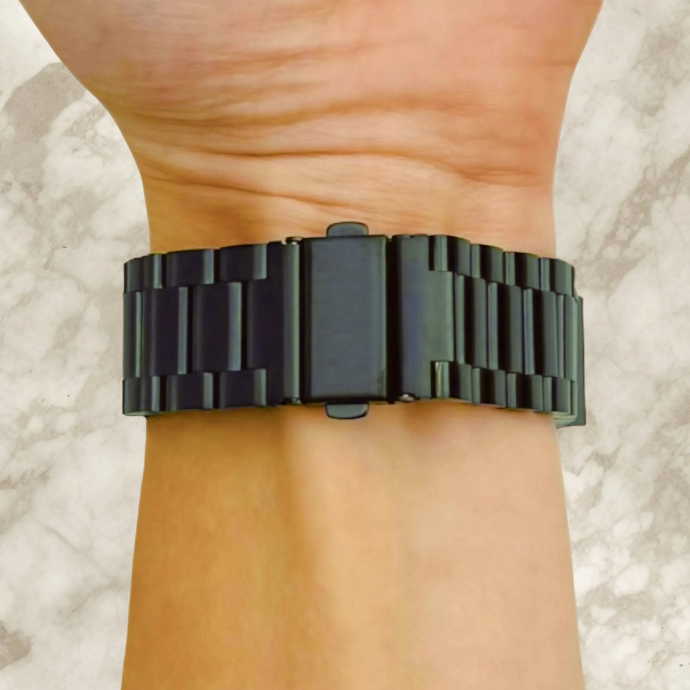Xiaomi Mi Watch & Mi Watch S1 Active Stainless Steel Link Watch Strap
