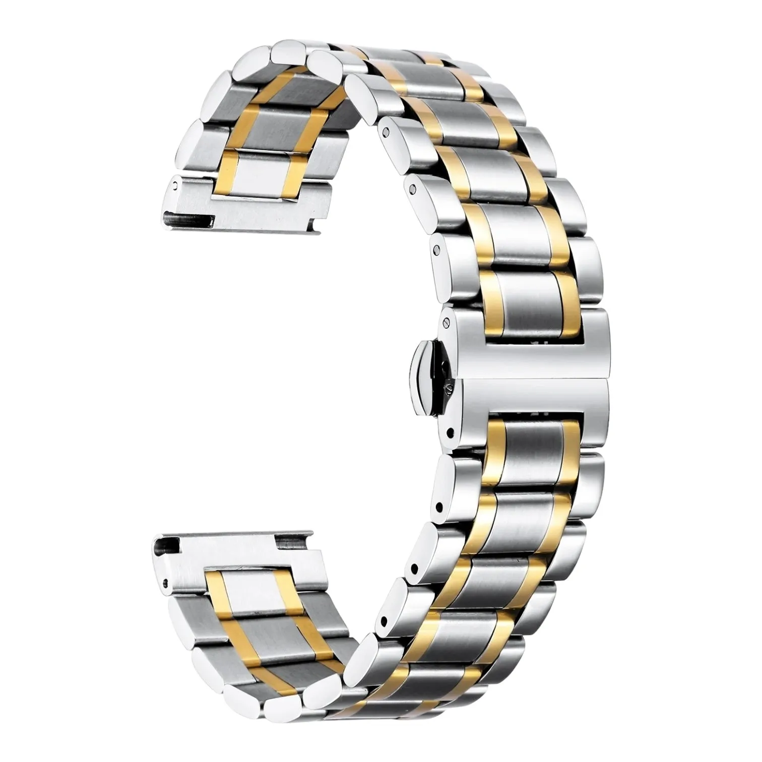 Xiaomi Mi Watch & Mi Watch S1 Active Stainless Steel Link Watch Strap