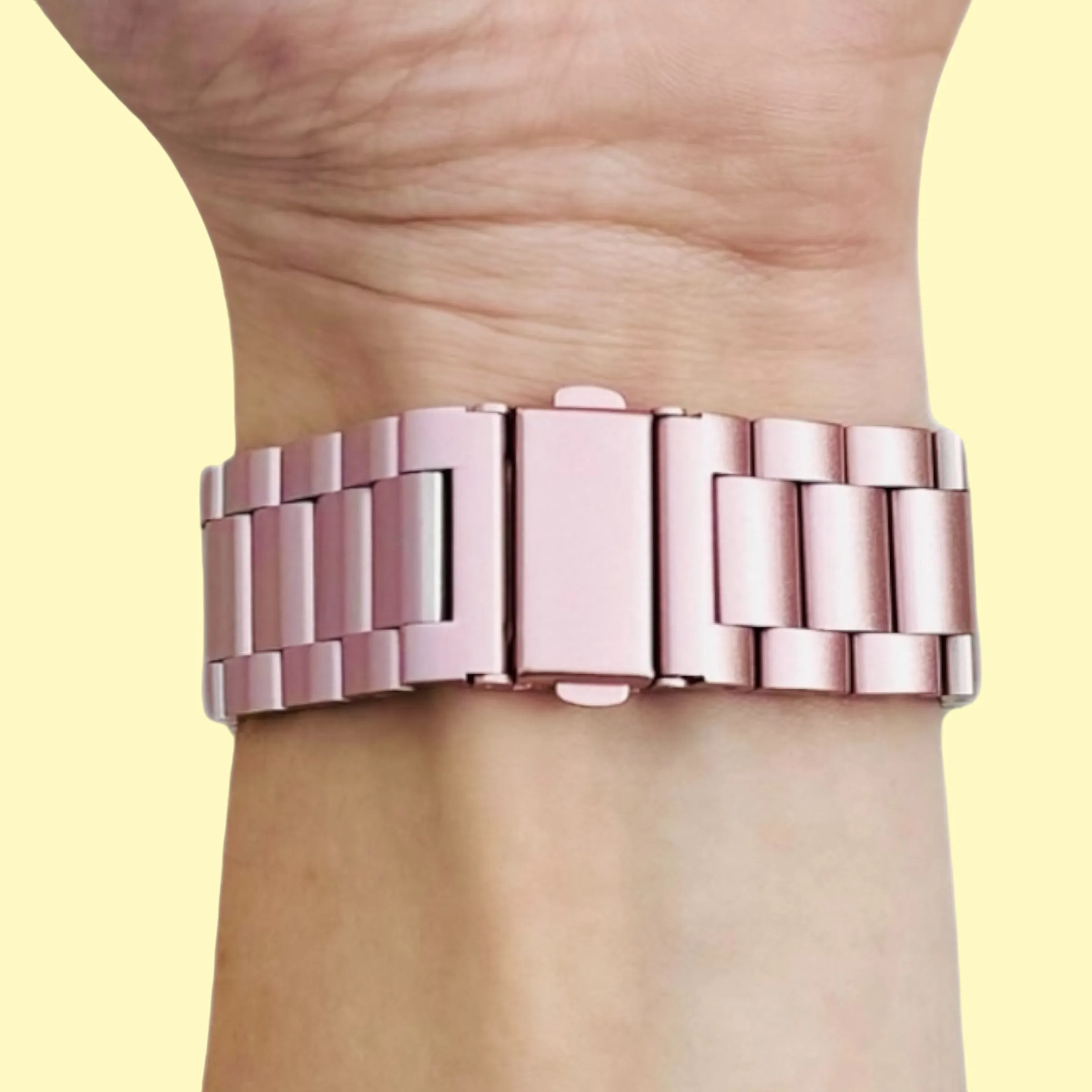 Xiaomi Mi Watch & Mi Watch S1 Active Stainless Steel Link Watch Strap