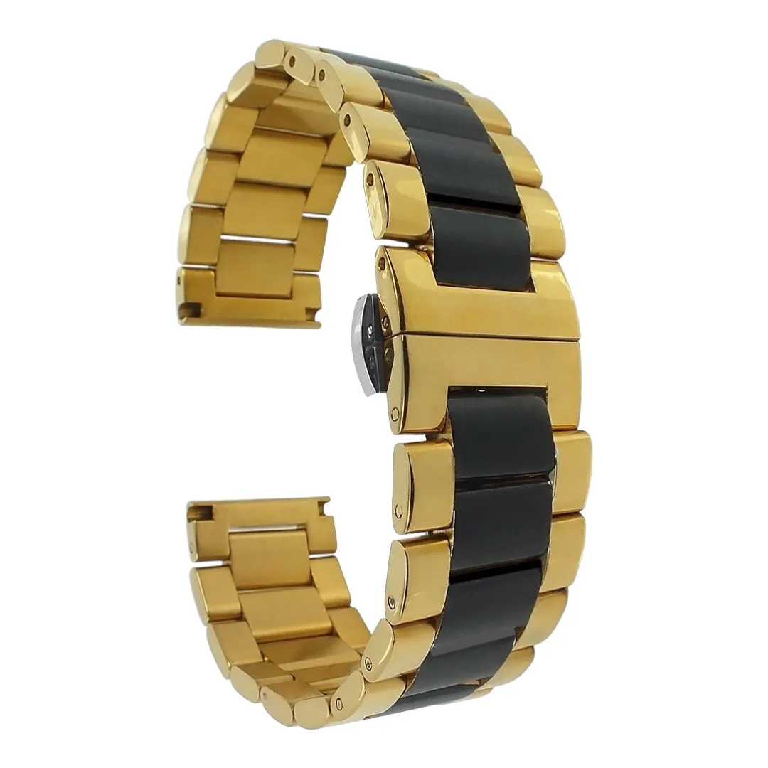 Xiaomi Mi Watch & Mi Watch S1 Active Stainless Steel Link Watch Strap