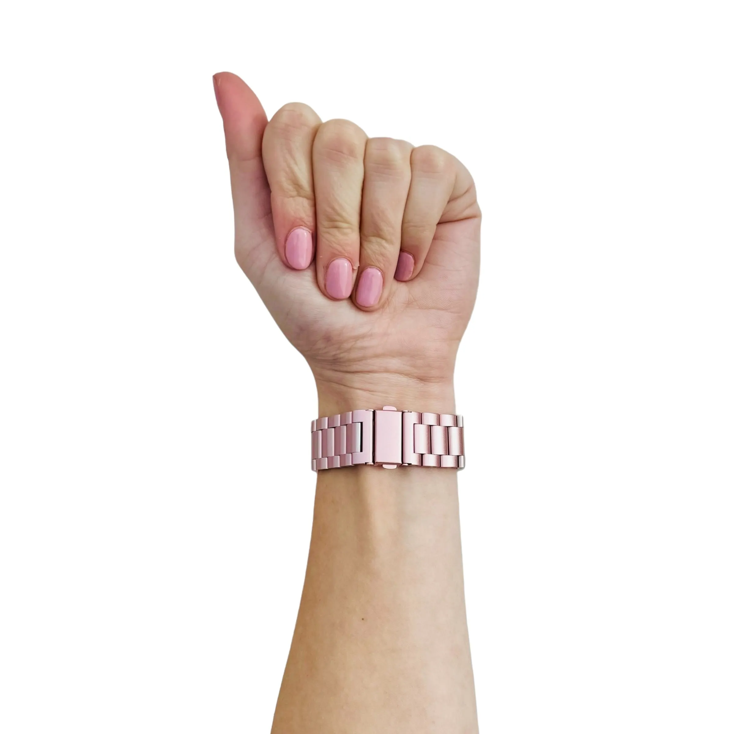 Xiaomi Mi Watch & Mi Watch S1 Active Stainless Steel Link Watch Strap