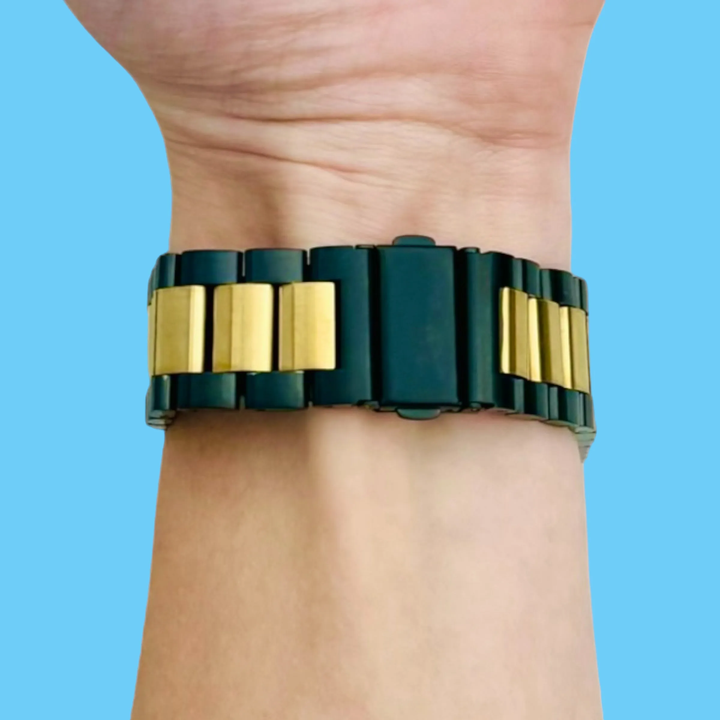 Xiaomi Mi Watch & Mi Watch S1 Active Stainless Steel Link Watch Strap