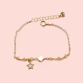 Yellow Star Bracelet