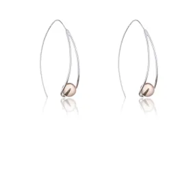 Zazel Smokey Quartz Earrings, Sterling Silver